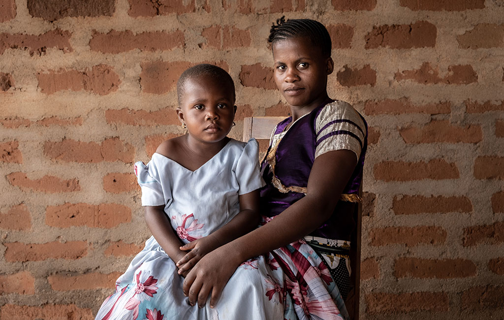 Neema and Yuster in Mpwapwa, Tanzania.