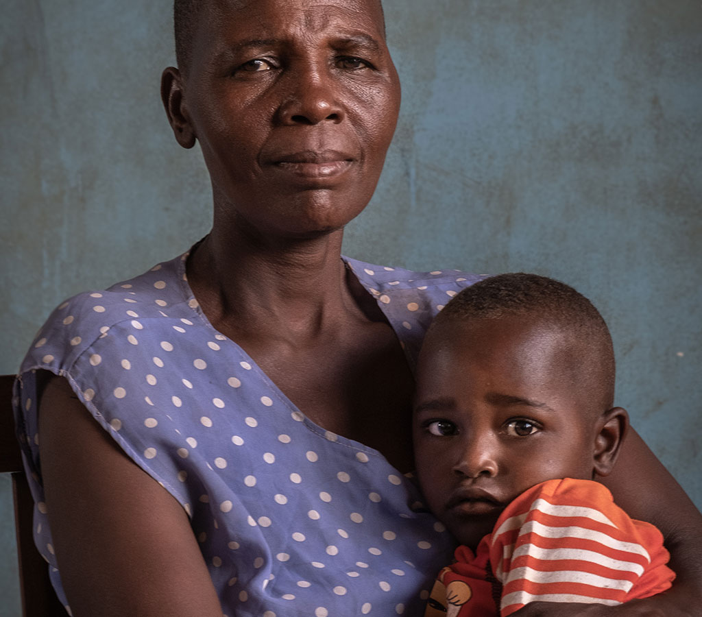 Christina and her son Musa Tanzania