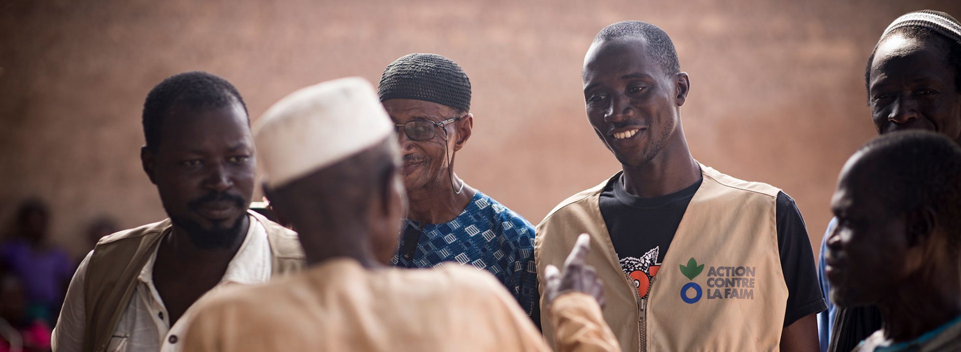 Ibrahim, an Action Against Hunger staff member in Mali.