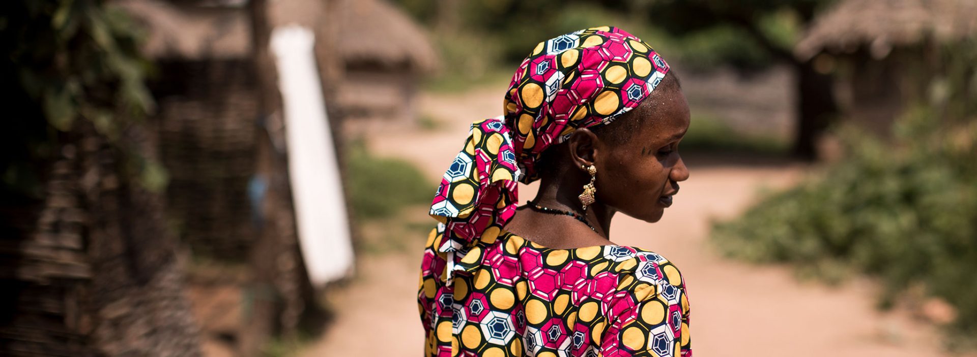 Hawa, an Action Against Hunger community health worker in Mali.