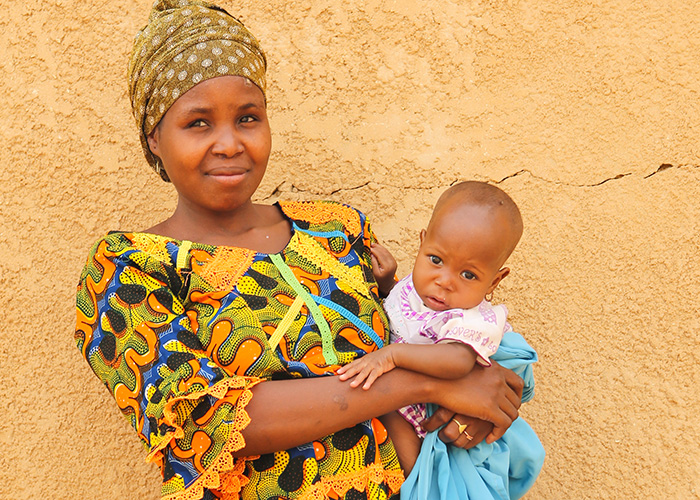 Souraya and her niece Bahara have been supported by Action Against Hunger in Niger.