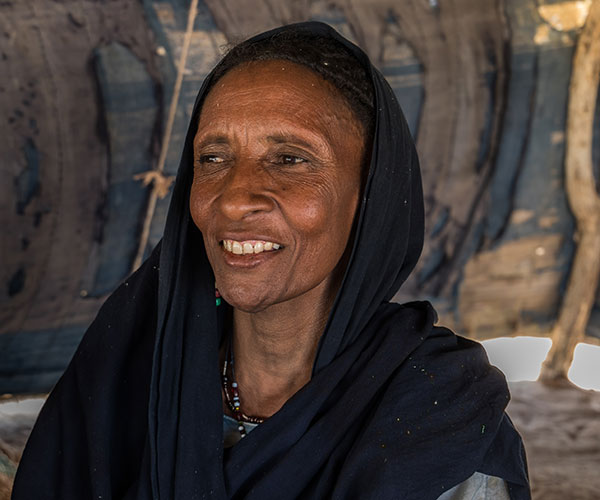 Fittiman, a woman supported by Action Against Hunger in Niger.