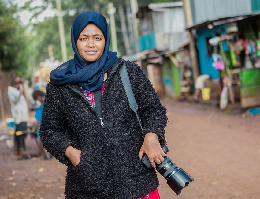 Fardosa Hussein, Action Against Hunger's Communications Officer in Somalia.