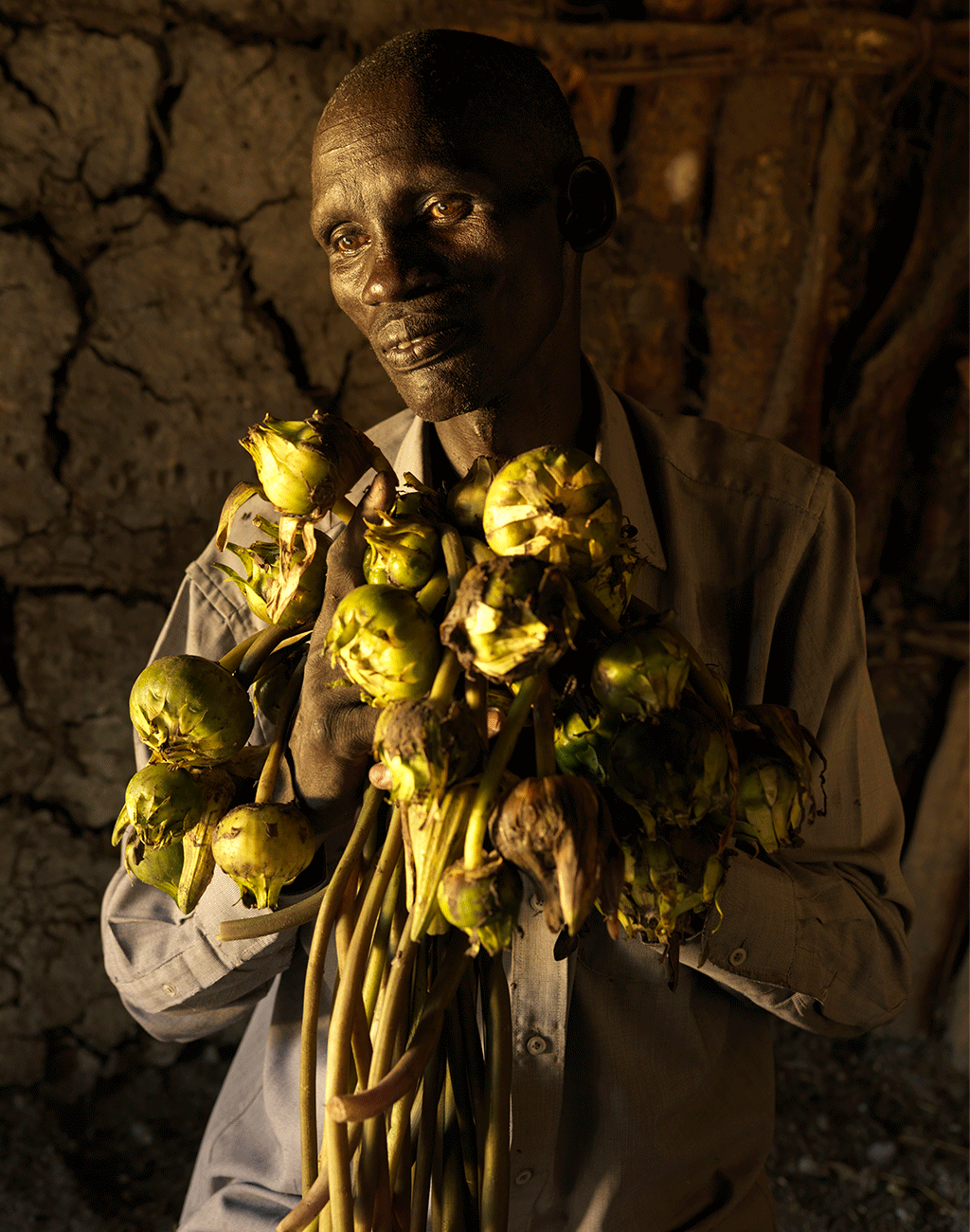 Samuel Gai, 46, of Paur Village South Sudan