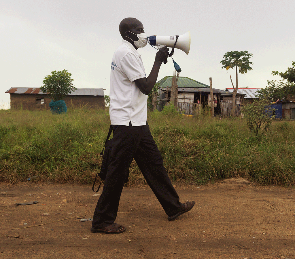 Tondrua is an Action Against Hunger volunteer in South Sudan