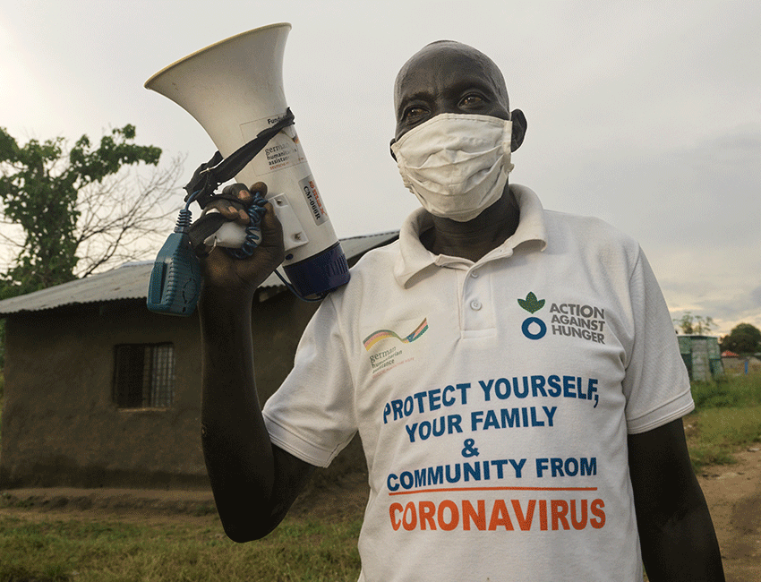 Tondrua is an Action Against Hunger volunteer in South Sudan