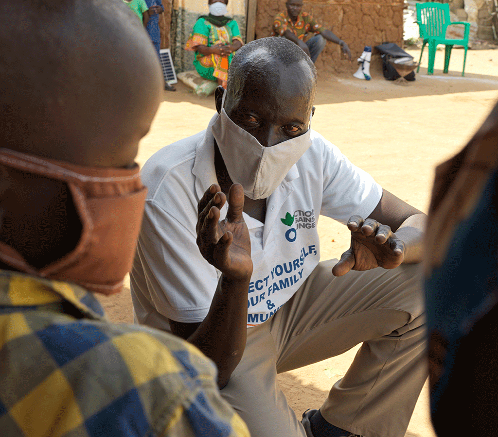 Tondrua is an Action Against Hunger volunteer in South Sudan