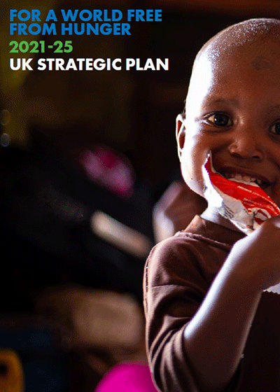 Action Against Hunger UK's Strategic Plan 2021-2025.