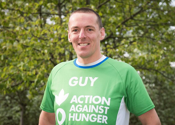 Action Against Hunger supporter Guy