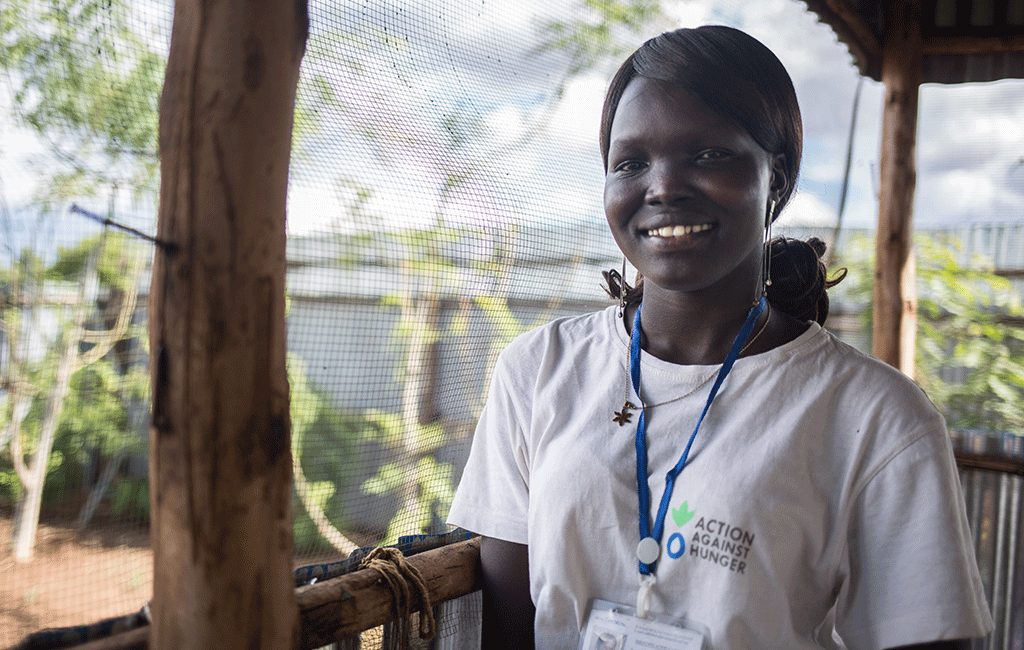 Mary is an Action Against Hunger mental health worker in Gambella, Ethiopia 