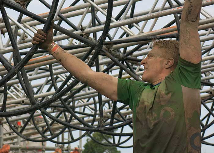 An Action Against Hunger fundraiser takes on Tough Mudder.