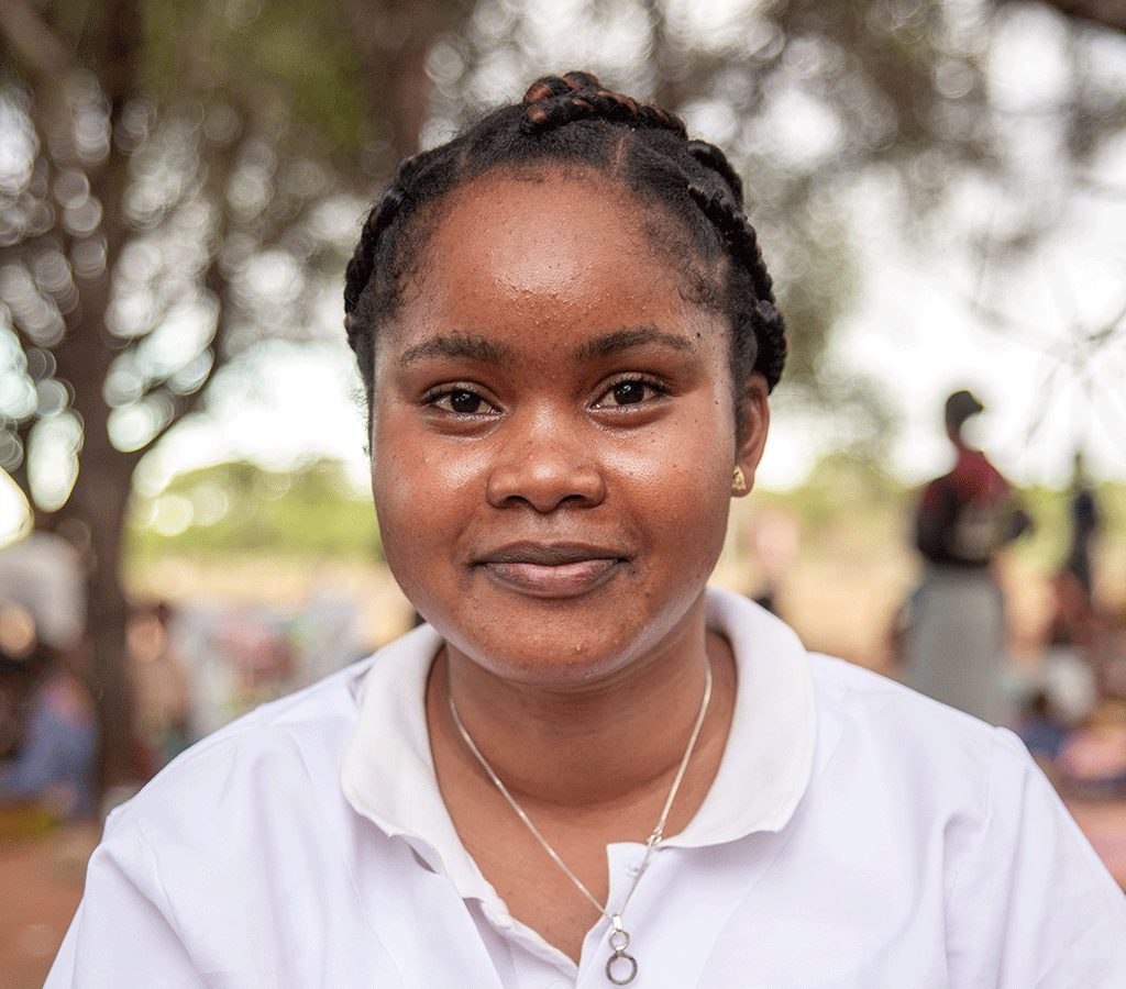 Florentine Ramanampisoa is a Nurse working in the mobile clinics in Ampanihy, Antanimainty community
