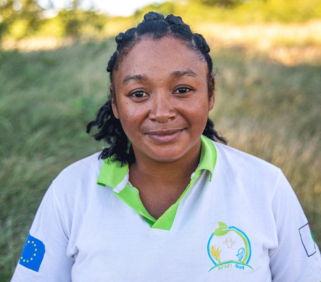 Lizà Léoncia Randrianasolo is a Food Security and Livelihoods Technical Officer for the AFAFI project. supported by Action Against Hunger