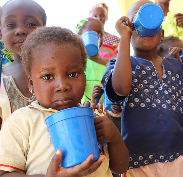 A local project to tackle child malnutrition in Mali.