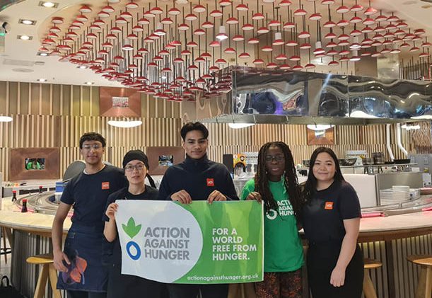 Action Against Hunger's restaurant partner Yo! raise over £200,000 for the Love Food Give Food campaign in 2021