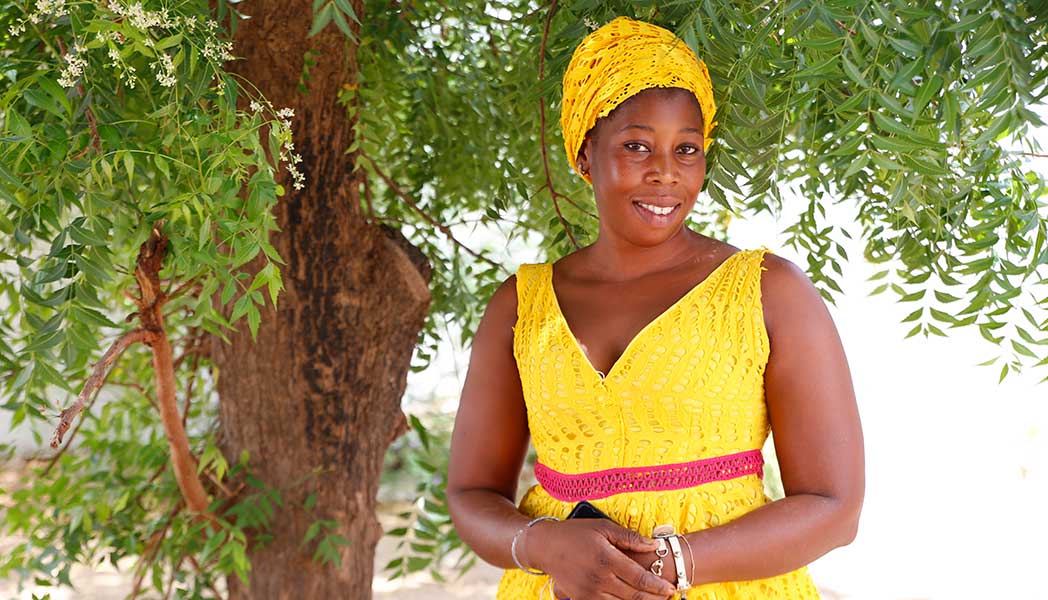 Aissatou, a community health worker from Touba Seras, Senegal.