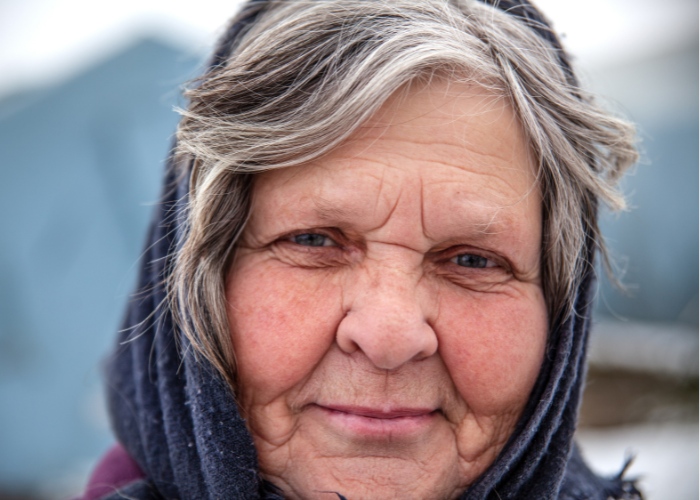 Derevenco, a Ukraine refugee, seeks safety in Moldova.
