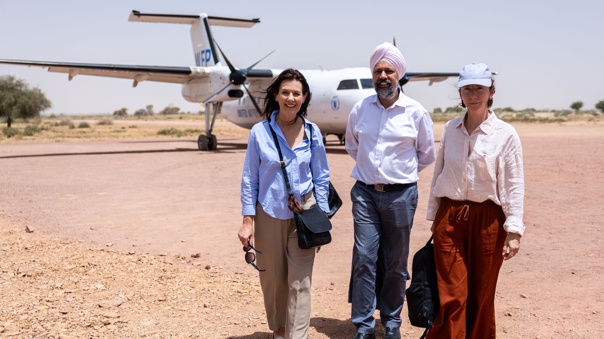 Monica Harding MP, Tanmanjeet Singh Dhesi MP and Anneliese Dodds MP visit Action Against Hunger projects in Chad.